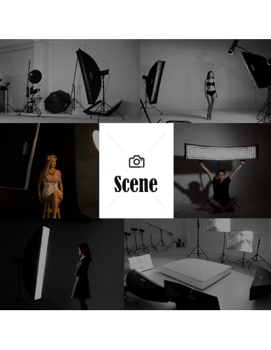 Softbox Godox 35x160cm con Rejilla Panal y Soporte Bowens