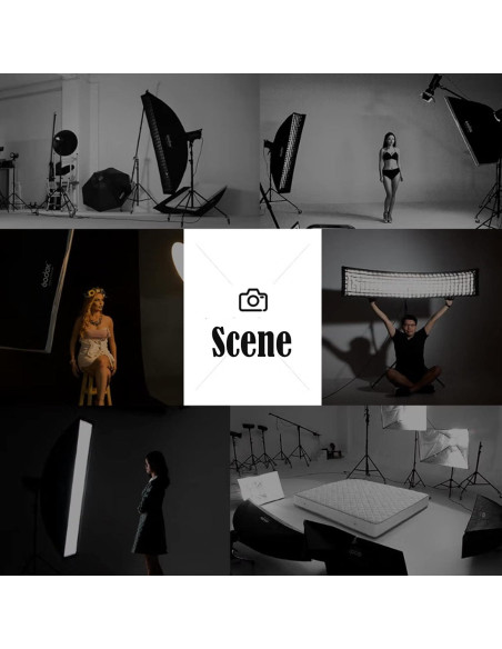 Softbox Godox 35x160cm con Rejilla Panal y Soporte Bowens Softbox Godox 35x160cm con Rejilla Panal y Soporte Bowens