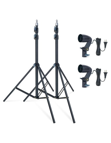 Juego de Soportes de Luz de Estudio Fotográfico LINCO 7 pies