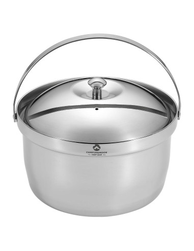 Olla de Cocina Campingmoon 3L Acero Inoxidable 3 Capas IH