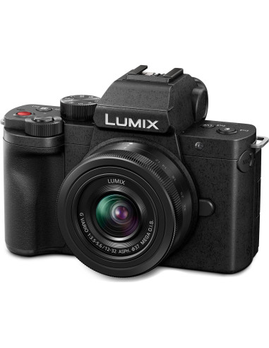 Cámara Sin Espejo Panasonic Lumix G100 4K con Lentes y Accesorios