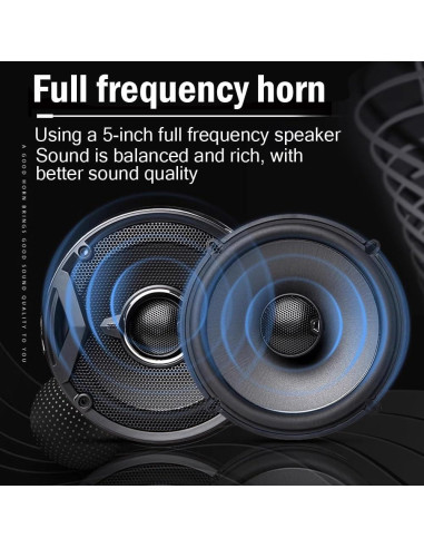 Amplificador de guitarra eléctrica 10W Aroma AG-10S Bluetooth Negro