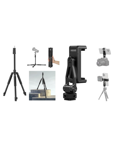 Soporte de Luz NEEWER de Aluminio 1.5-6.4ft para Fotografía