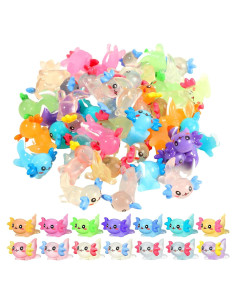 98 Mini Figuras de Axolote Luminiscentes Sonwyoung - Resina