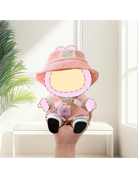 Conjunto de Ropa para Muñeca LaBuBu 4 Piezas Rosa Conjunto de Ropa para Muñeca LaBuBu 4 Piezas Rosa