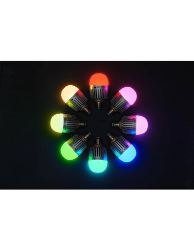 Kit de 8 Luces Creativas Godox C7R RGBWW 7W Batería Incorporada