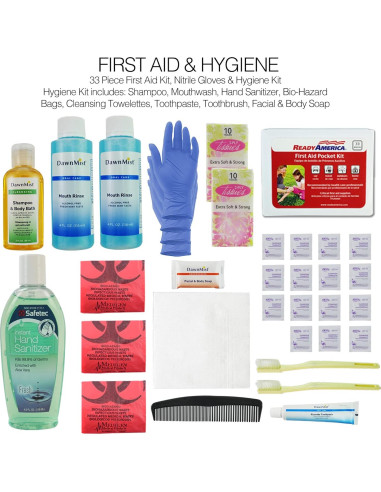 Kit de Supervivencia Ready America 70481 para 2 Personas