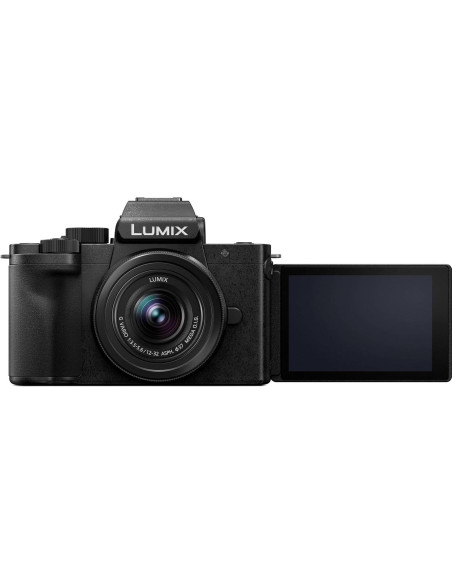 Cámara Sin Espejo Panasonic Lumix G100 4K con Lentes y Accesorios Cámara Sin Espejo Panasonic Lumix G100 4K con Lentes y Accesorios