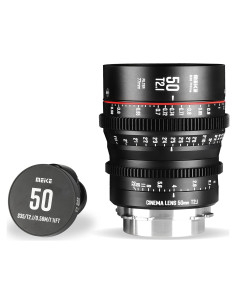 Lente de Cine Manual 50mm T2.1 Meike S35 PL para Cámaras