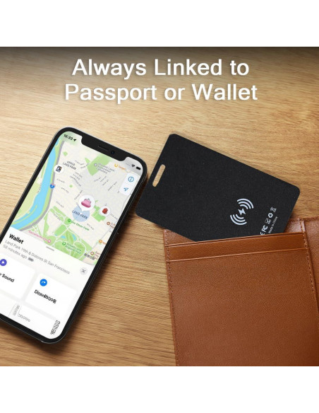 Tarjeta Rastreadora LuliLi Air-Tag Bluetooth IP68 para Cartera Tarjeta Rastreadora LuliLi Air-Tag Bluetooth IP68 para Cartera