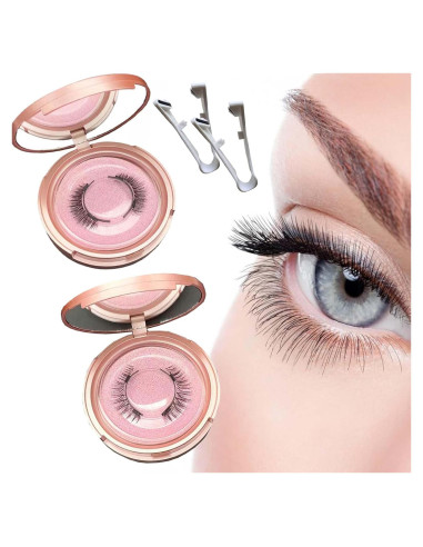 Pestañas Magnéticas Dalarey 2pcs-A Reutilizables Naturales