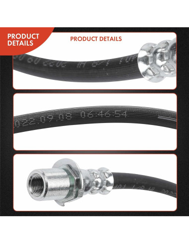Manguera Hidráulica de Freno A-Premium para Toyota - Paquete de 2