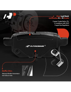 Pastillas de Freno Cerámicas A-Premium Traseras para Toyota y Lexus 2