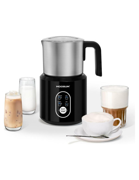 Espumador de Leche Moosum 500ml Acero Inoxidable Apto Lavavajillas Espumador de Leche Moosum 500ml Acero Inoxidable Apto Lavavajillas