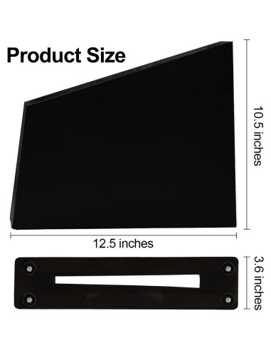 Bloque Magnético para Cuchillos Azauvc de Madera Acacia 12-18 Cuchillos