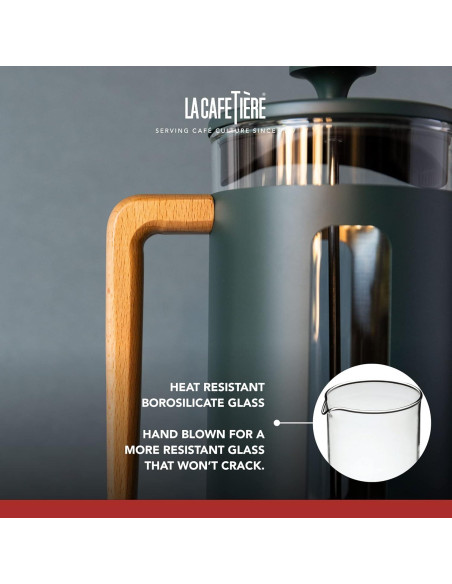 Cafetera Prensa Francesa La Cafetiere Pisa 3 Tazas Verde Cafetera Prensa Francesa La Cafetiere Pisa 3 Tazas Verde