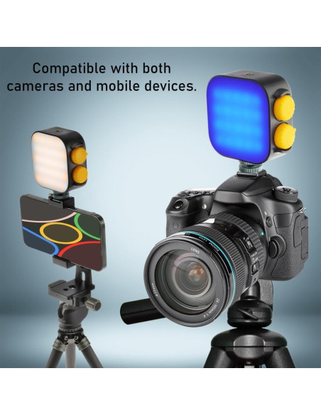 Luz de Video RGB Genaray GEAZ1RGB60B Recargable 2000mAh Luz de Video RGB Genaray GEAZ1RGB60B Recargable 2000mAh