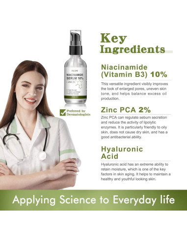 Suero de Vitamina C Orgánica NUSPA 60ML Antienvejecimiento