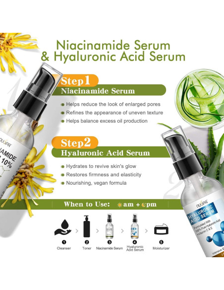 Suero de Vitamina C Orgánica NUSPA 60ML Antienvejecimiento Suero de Vitamina C Orgánica NUSPA 60ML Antienvejecimiento