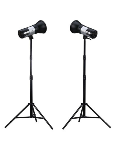 Kit de 2 Monoluz ProMaster Unplugged M400 con Accesorios
