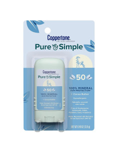 Protector Solar Coppertone Pure and Simple SPF 50 - 13.9 g