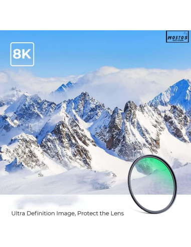 Filtro UV 52mm MOSTOS - Protección ultradelgada para cámaras