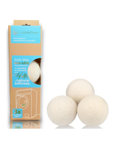 Bolas de Secadora de Lana XL Littlestforest - Suavizante Natural Hipoalergénico
