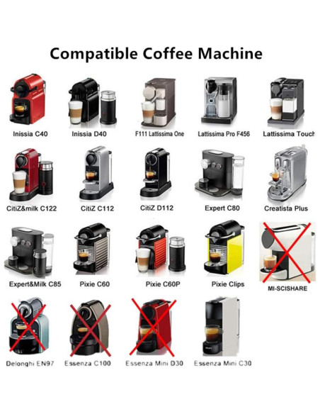 Juego de 2 cápsulas de café reutilizables i Cafilas 49.87g Juego de 2 cápsulas de café reutilizables i Cafilas 49.87g
