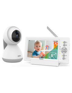 Monitor de Bebés JouSecu B152 5" con Cámara y Audio