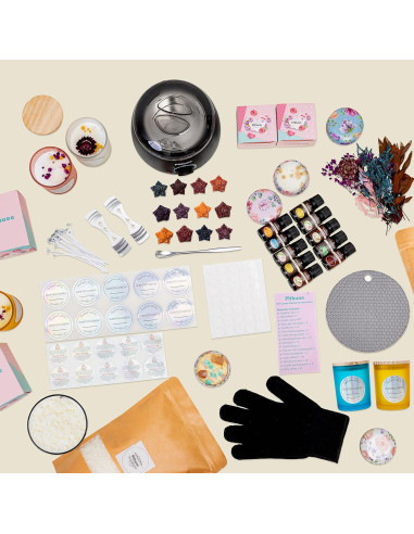 Kit de Fabricación de Velas Aromáticas Genérico - 3.25 kg