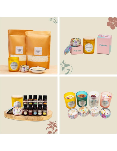 Kit de Fabricación de Velas Aromáticas Genérico - 3.25 kg Kit de Fabricación de Velas Aromáticas Genérico - 3.25 kg