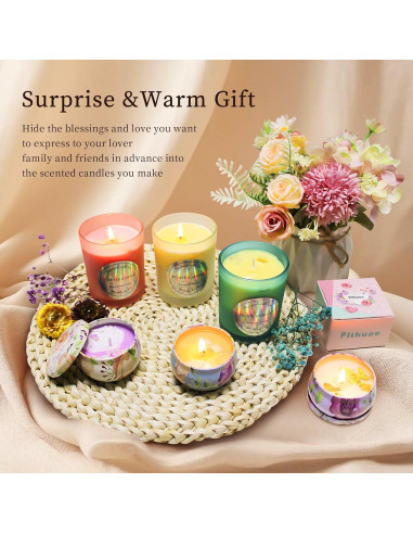 Kit de Fabricación de Velas Aromáticas Genérico - 3.25 kg