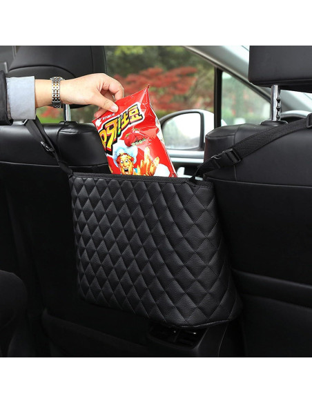 Soporte de bolso de automóvil Nanddi, cuero, gran capacidad Soporte de bolso de automóvil Nanddi, cuero, gran capacidad