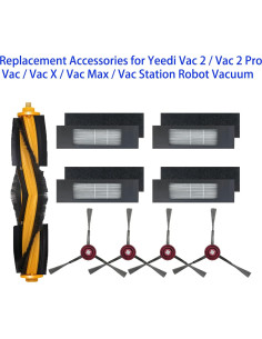 Kit de Reemplazo Yeedi Vac 2 Pro - 9 Piezas Accesorios 2