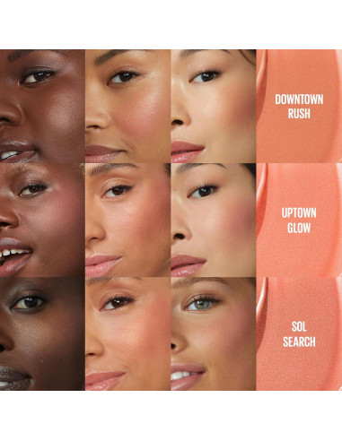 Rubor y Bronceador Líquido Maybelline Sunkisser 6.79 ml Brillo Uptown