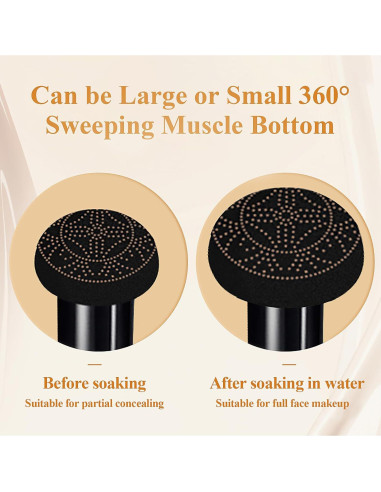 Base de Maquillaje CC Cream Fanterday con Esponja - Beige Buff