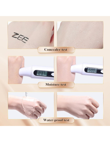 Base de Maquillaje CC Cream Fanterday con Esponja - Beige Buff Base de Maquillaje CC Cream Fanterday con Esponja - Beige Buff