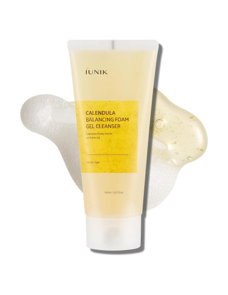 Limpiador Facial Espumoso IUNIK Caléndula 150 ml pH Bajo Limpiador Facial Espumoso IUNIK Caléndula 150 ml pH Bajo