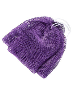 Esponja de Red Africana Lnngub 90cm Exfoliante Cuerpo Púrpura