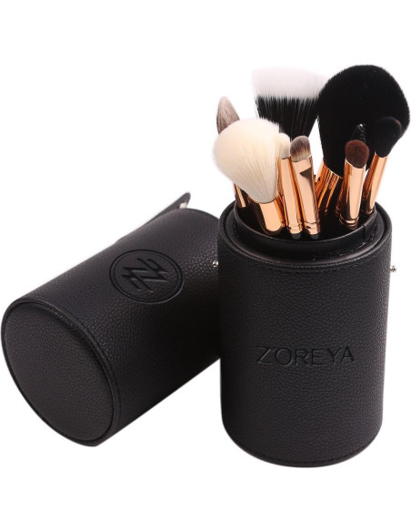 Juego de brochas de maquillaje Z'OREYA 12 piezas veganas Juego de brochas de maquillaje Z'OREYA 12 piezas veganas