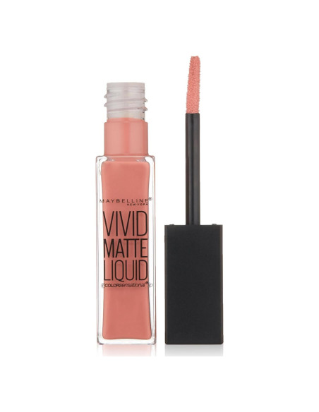 Lápiz Labial Líquido Mate Maybelline Flush Nude 7.68 ml Lápiz Labial Líquido Mate Maybelline Flush Nude 7.68 ml