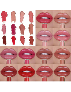 Brillo de Labios Crema Wegodal 12 Colores Hidratante 28g 2