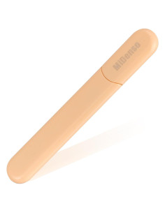 Lima de Uñas de Cristal MiDenso Doble Cara Rosa Cera
