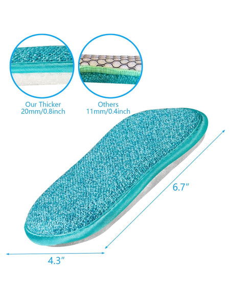 Esponjas de Cocina Multiusos Comfso - Paquete de 10 Unidades Esponjas de Cocina Multiusos Comfso - Paquete de 10 Unidades