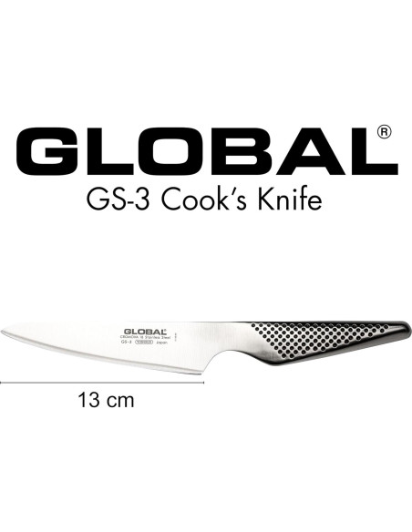 Cuchillo de Utilidad Global GS-3 13.34 cm Acero Inoxidable Cuchillo de Utilidad Global GS-3 13.34 cm Acero Inoxidable