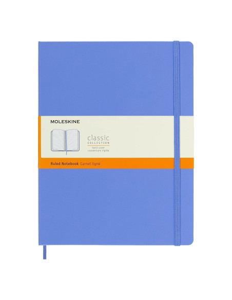 Cuaderno Moleskine Clásico Tapa Dura XL Rayado Azul 192 Páginas Cuaderno Moleskine Clásico Tapa Dura XL Rayado Azul 192 Páginas