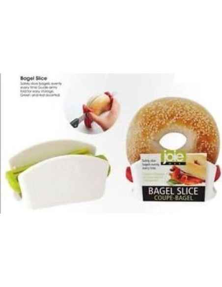 Cortador de Bagel Joie Verde, Gadget de Cocina Práctico 10.16cm Cortador de Bagel Joie Verde, Gadget de Cocina Práctico 10.16cm