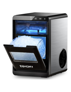 Máquina de Hielo en Nuggets EUHOMY IM017-NBL 18.14Kg/día