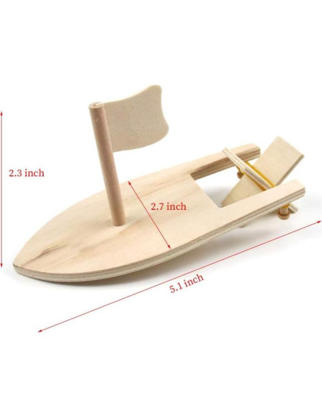 Kits de Velero de Madera DIY Yimaa - 6 Juguetes para Niños Kits de Velero de Madera DIY Yimaa - 6 Juguetes para Niños