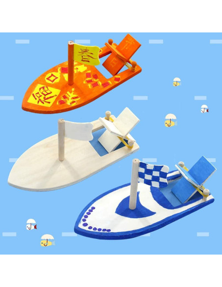Kits de Velero de Madera DIY Yimaa - 6 Juguetes para Niños Kits de Velero de Madera DIY Yimaa - 6 Juguetes para Niños